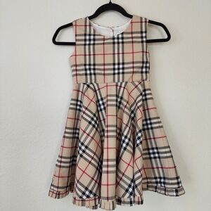 DollCake Vintage Burberry Print‎ Dress
